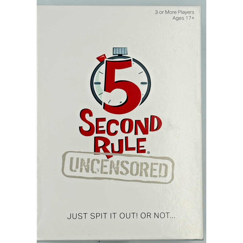 5 Second Rule‎ Game " Just Spit It Out" Uncensored Game by Play Monster